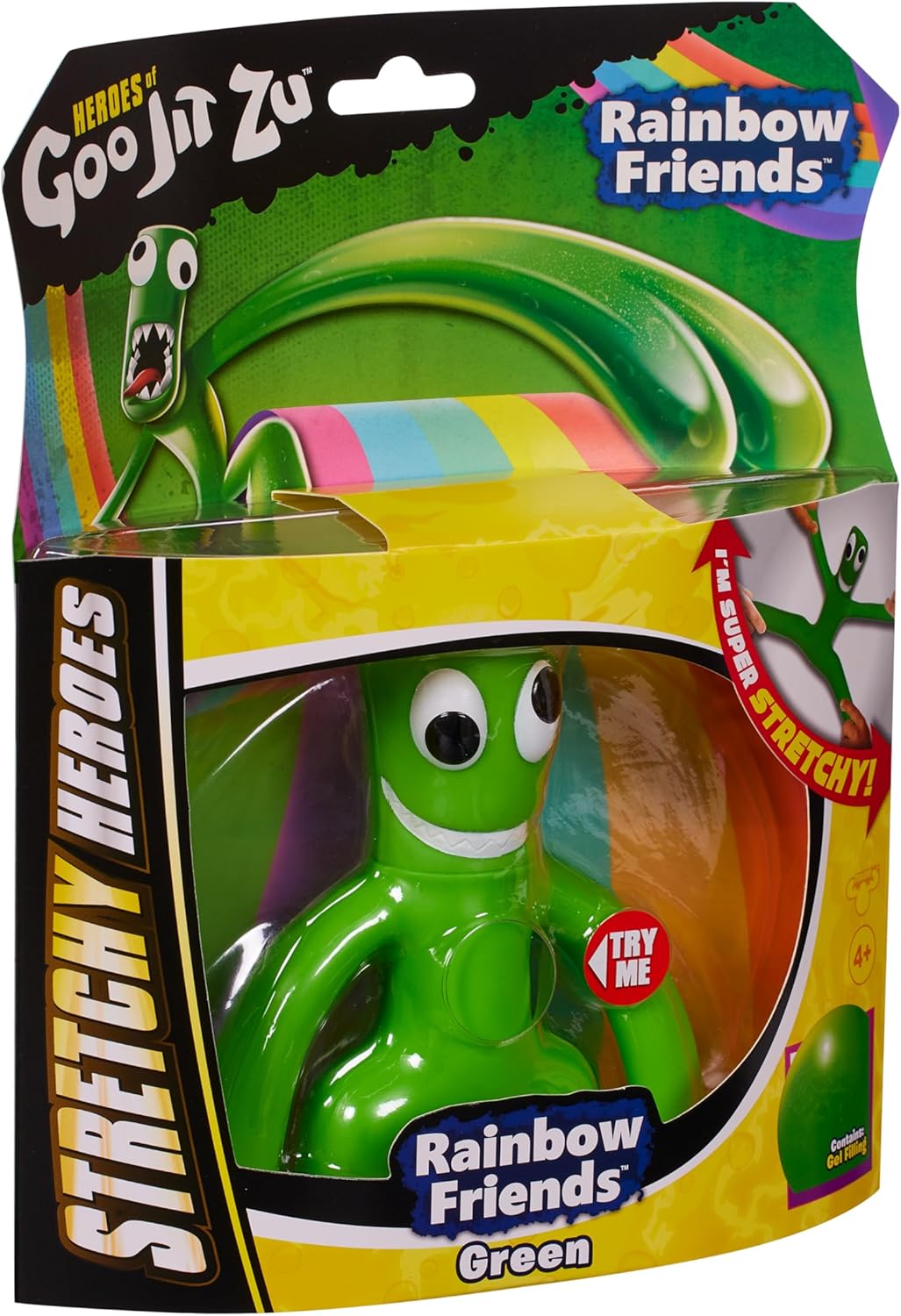 Heroes of Goo Jit Zu Rainbow Friends Blue - Stretchy Action Figure