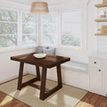 Maxwood Furniture Farmhouse Dining Table | Solid Wood 122cm Rectangular