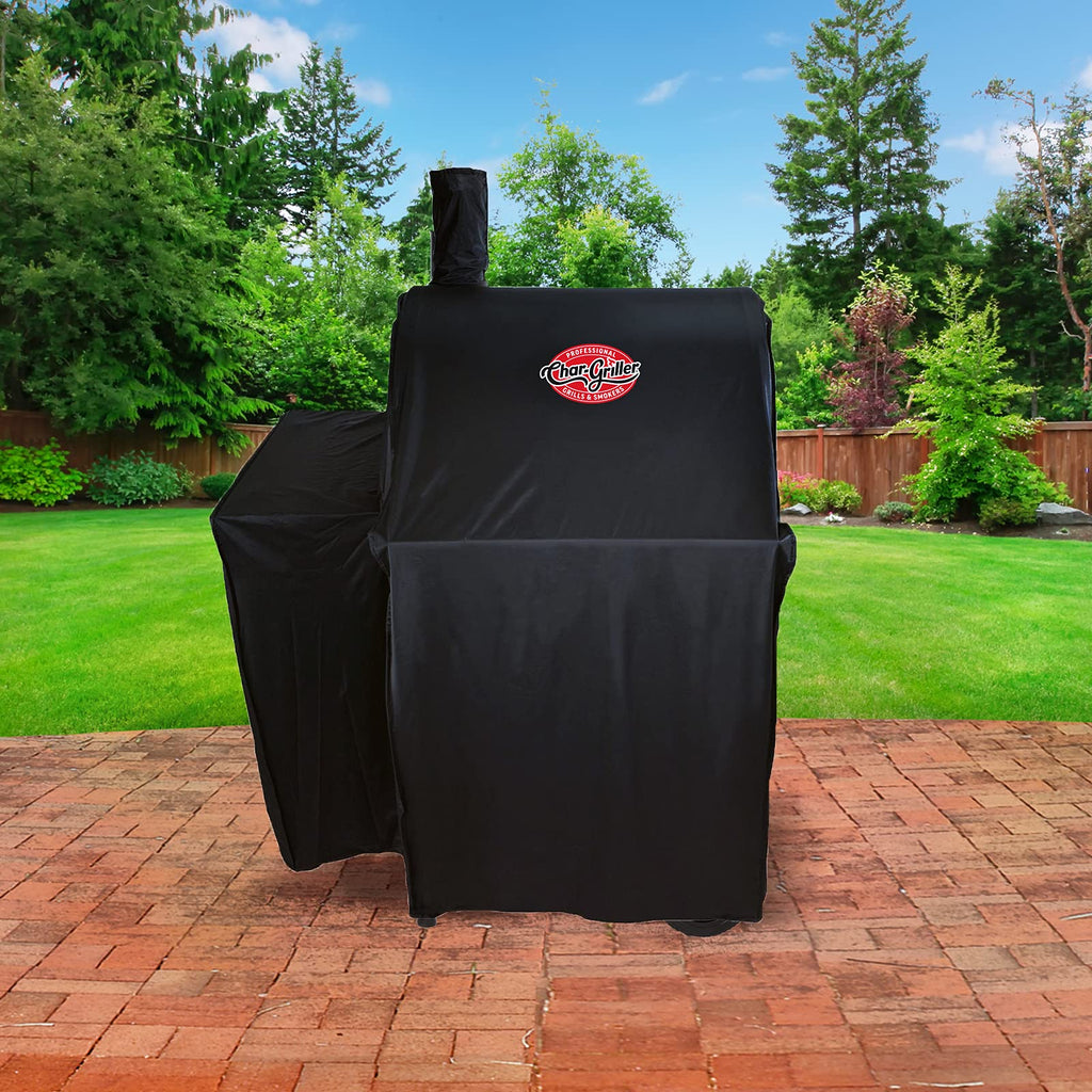 Char-Griller Grill Cover for 2123, 2823, 2223 – Weatherproof Black