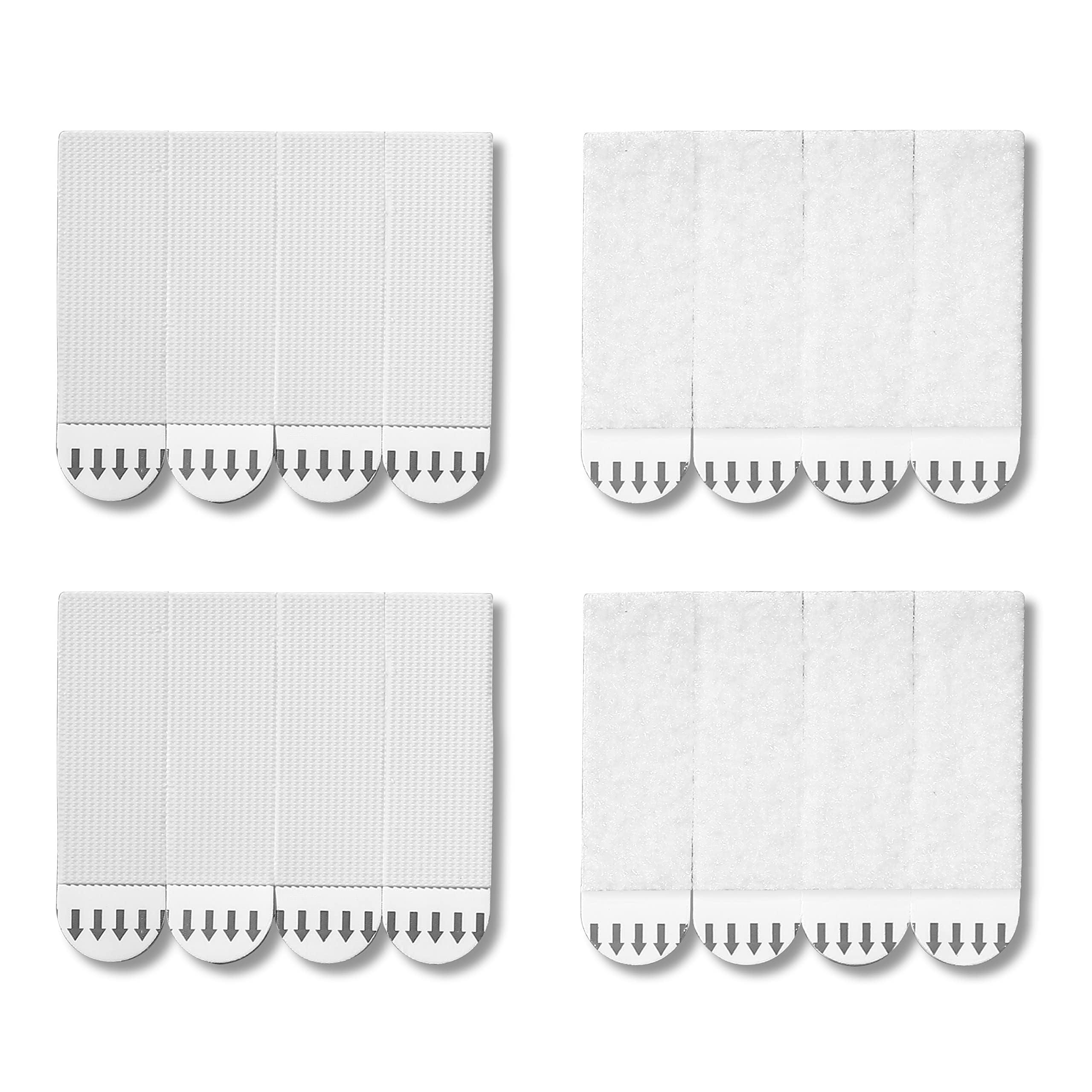 JELLYSUB Medium Picture Hanging Strips – Heavy Duty Damage Free, 32 Pairs