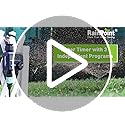 RAINPOINT Irrigation Timer | 3 Independent Programs & Rain Delay – Mint Green