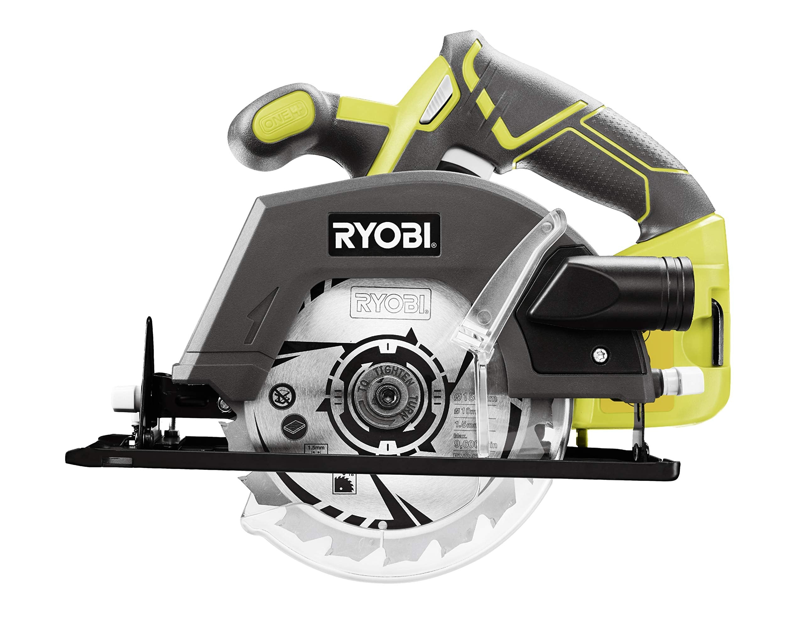 Ryobi ONE+ 18V Cordless 150mm Circular Saw - Bare Tool (Yellow)