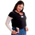 Sleepy Wrap Baby Carrier – Breathable Newborn to Toddler Sling, Black
