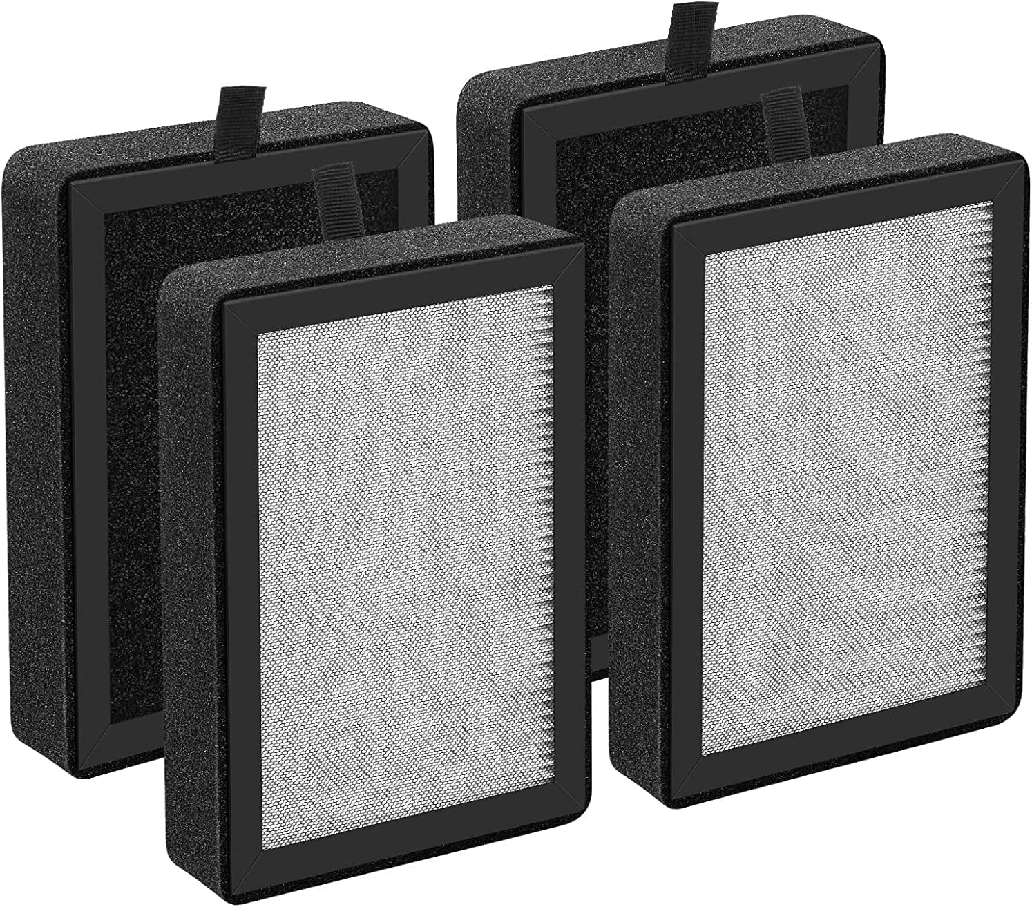 LV-H128 Replacement Filters | 3-Stage HEPA 4-Pack