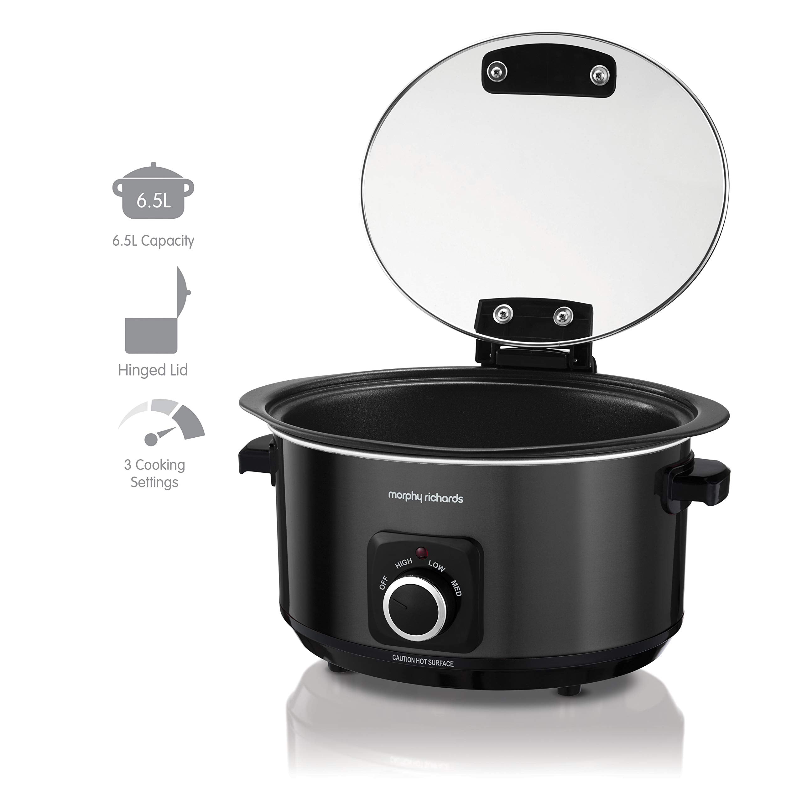 Morphy Richards 6.5L Sear and Stew Slow Cooker – Hob Proof Pot