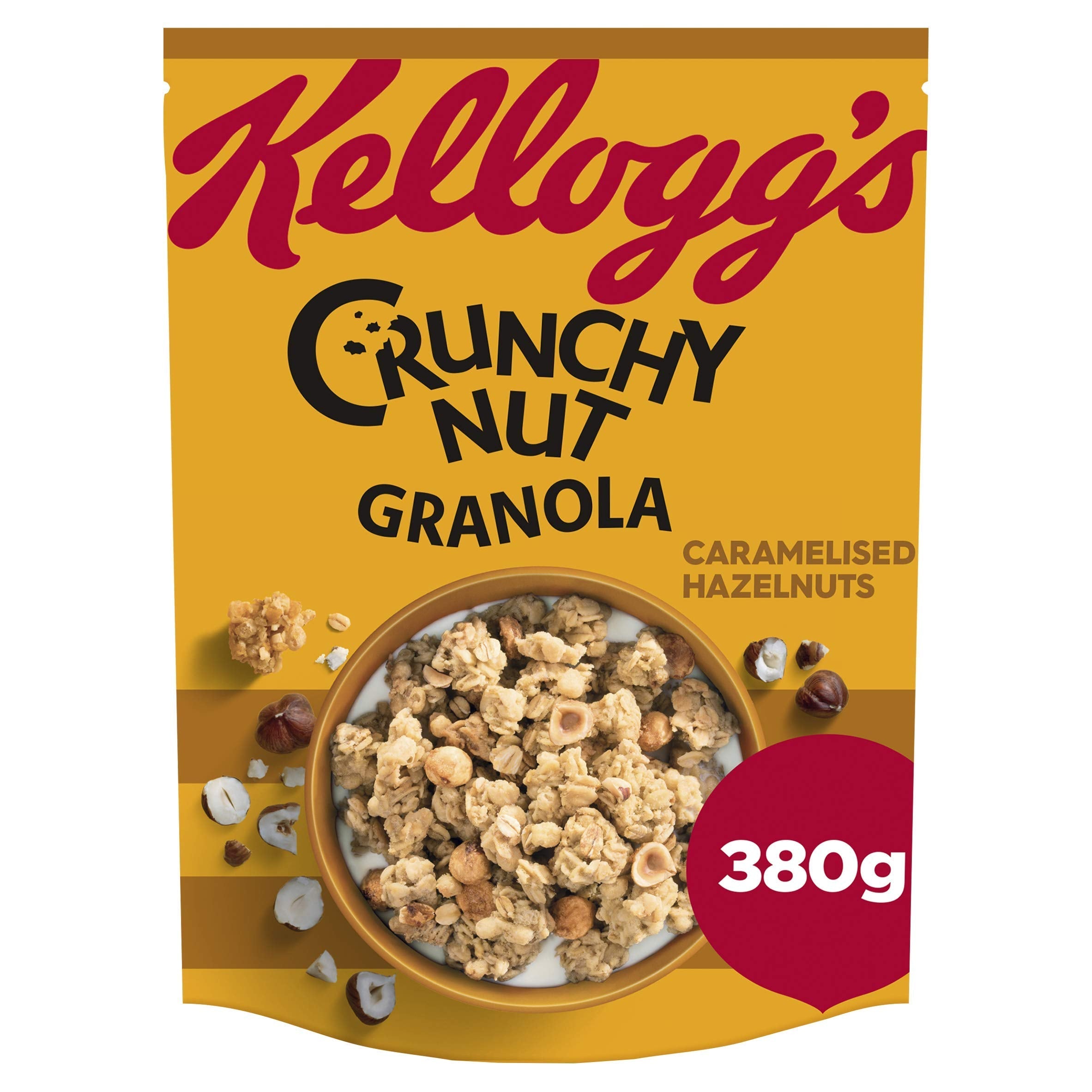 Crunchy Nut Caramelised Nuts Granola - 380g (Pack of 6)