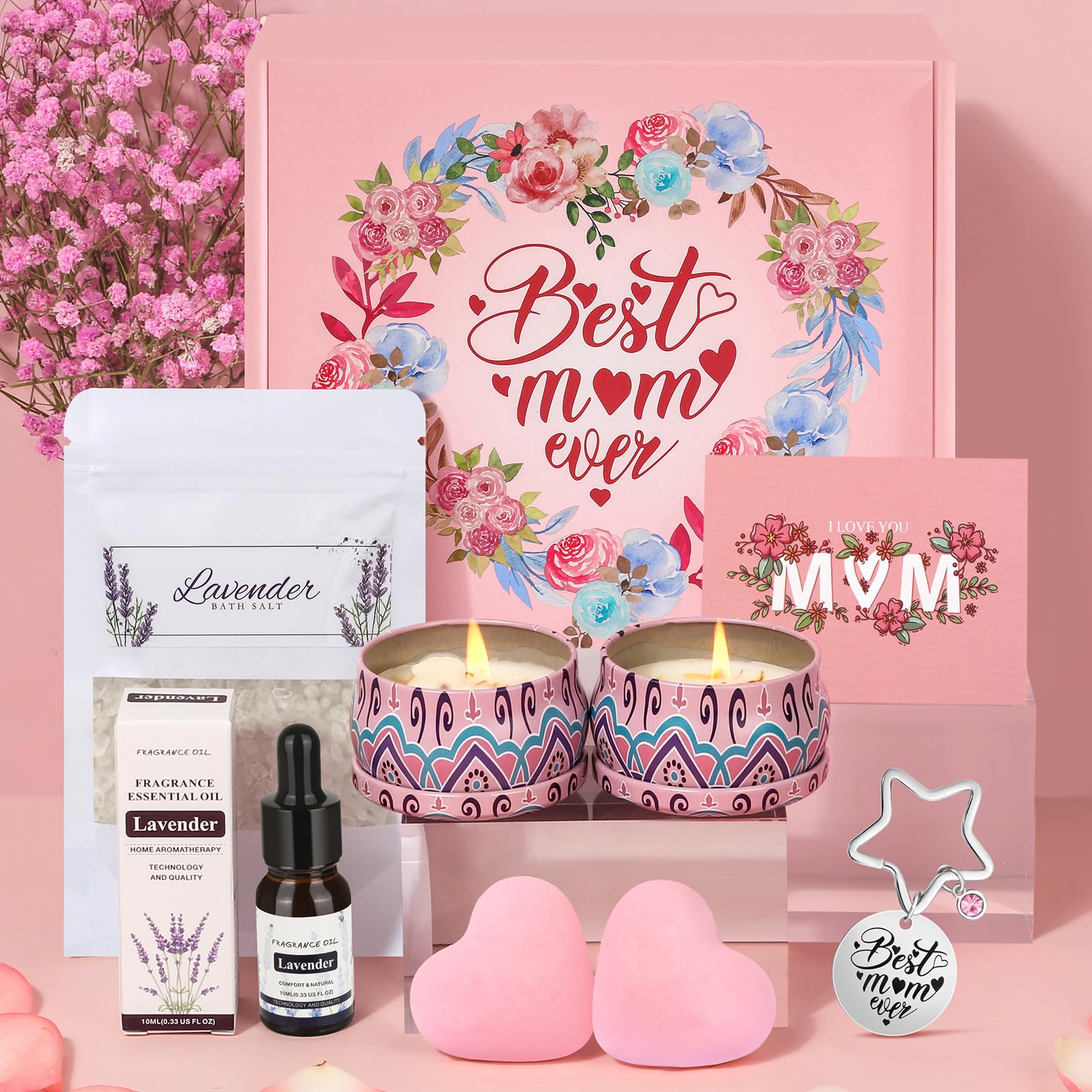 Lavender Pamper Gift Set – Luxury Spa Hamper for Mum