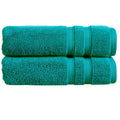 Christy Chroma Bath Sheet Towels | Set of 2 | 675GSM Cotton – Vivid Teal