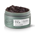UpCircle Coffee Body Scrub with Lemongrass & Sea Salt - Vegan Exfoliator 220ml