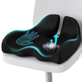 Memory Foam Seat Cushion – Ergonomic Coccyx Pad for Sciatica