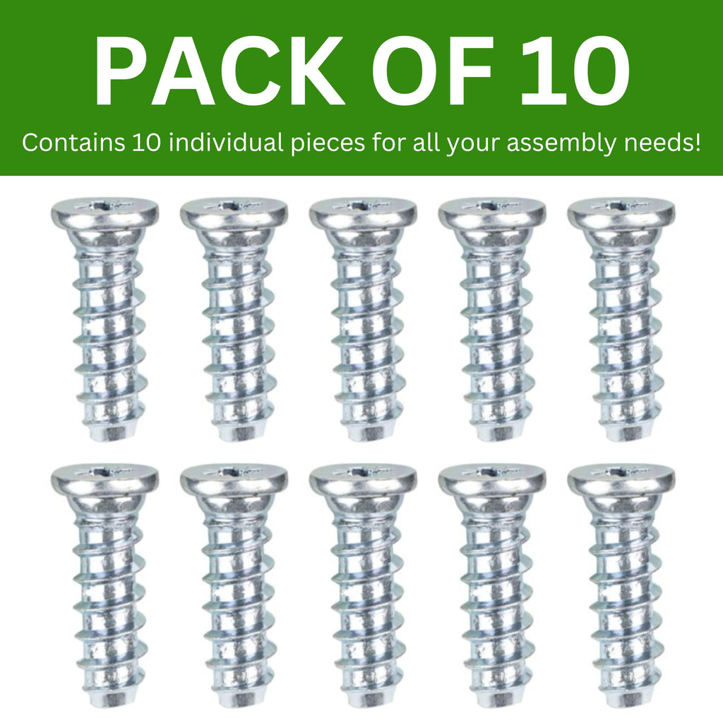 Spare Hardware Parts Bed Frame Screw Replacement for IKEA Part #110789/126860 Pack of 10 - image 3