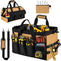 16-Inch Heavy Duty Tool Bag | 27 Pockets & Shoulder Strap