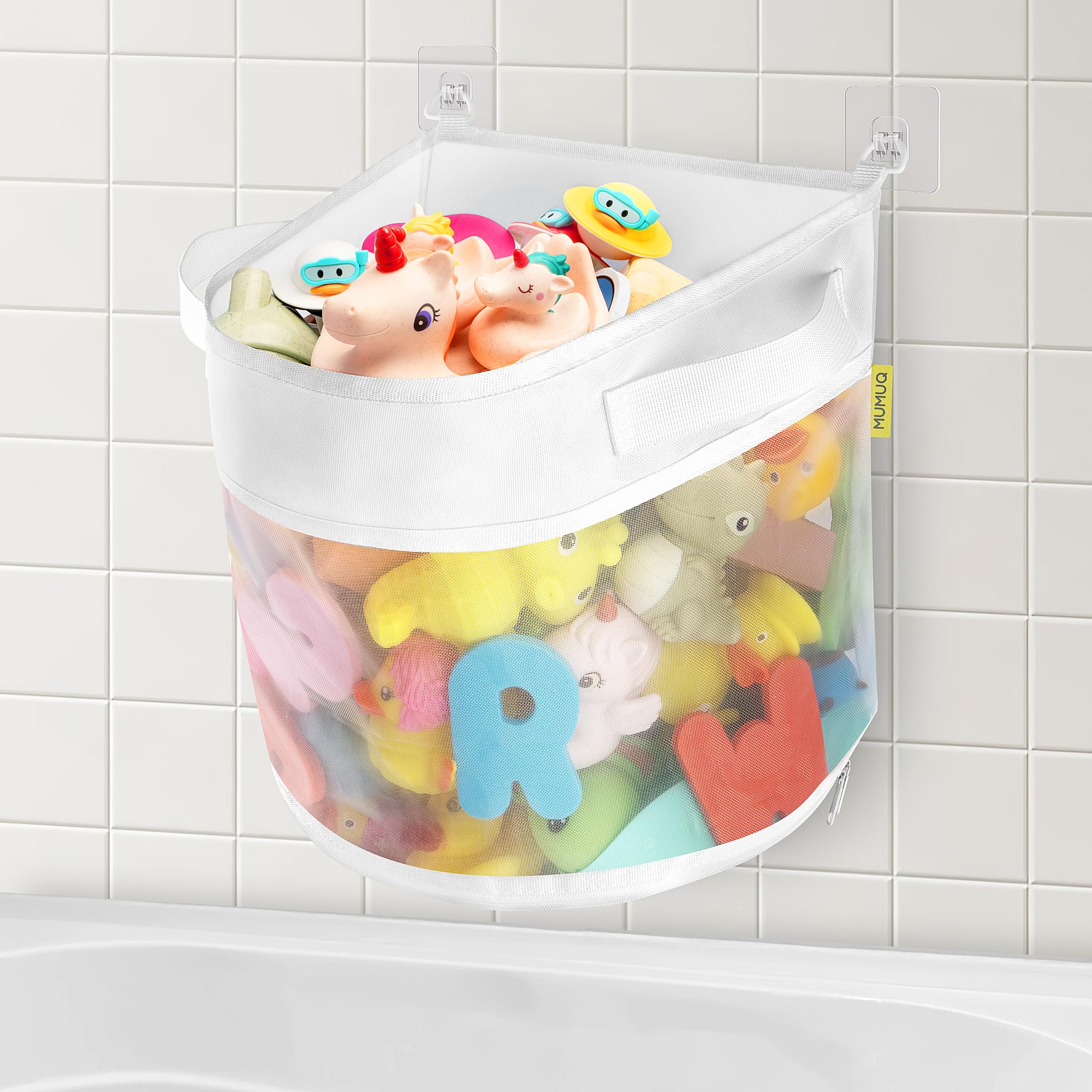 Bath Toy Storage Net | 15.7L Quick Dry Mesh Shower Caddy