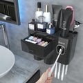 iHave Wall Mounted Toothbrush Holder with Automatic Toothpaste Dispenser