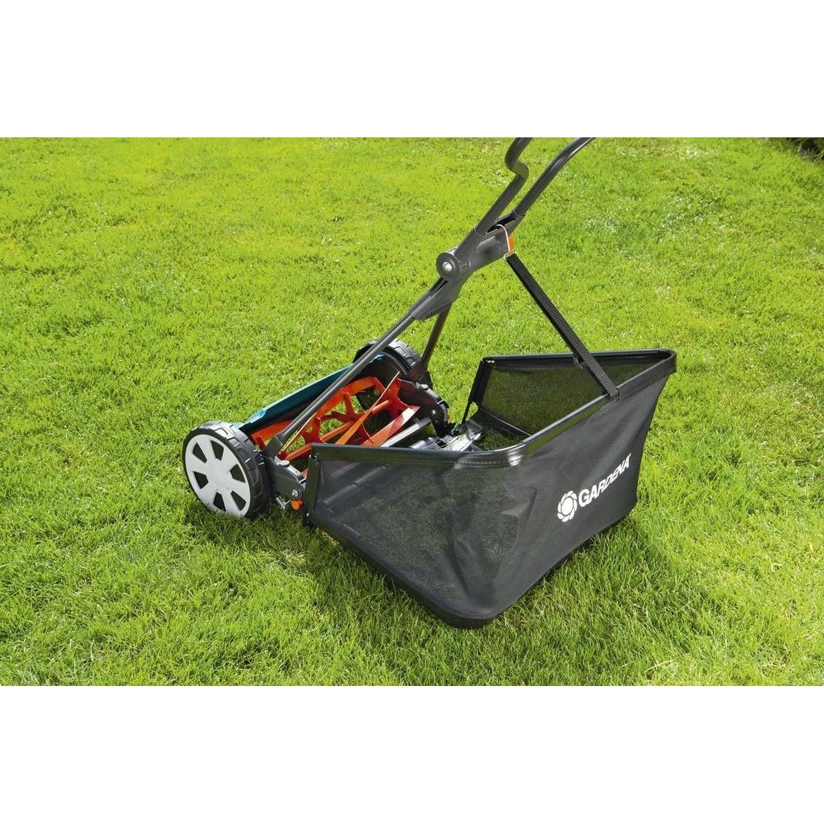 Gardena Grass Catcher for Cylinder Mowers – 49L Capacity Basket