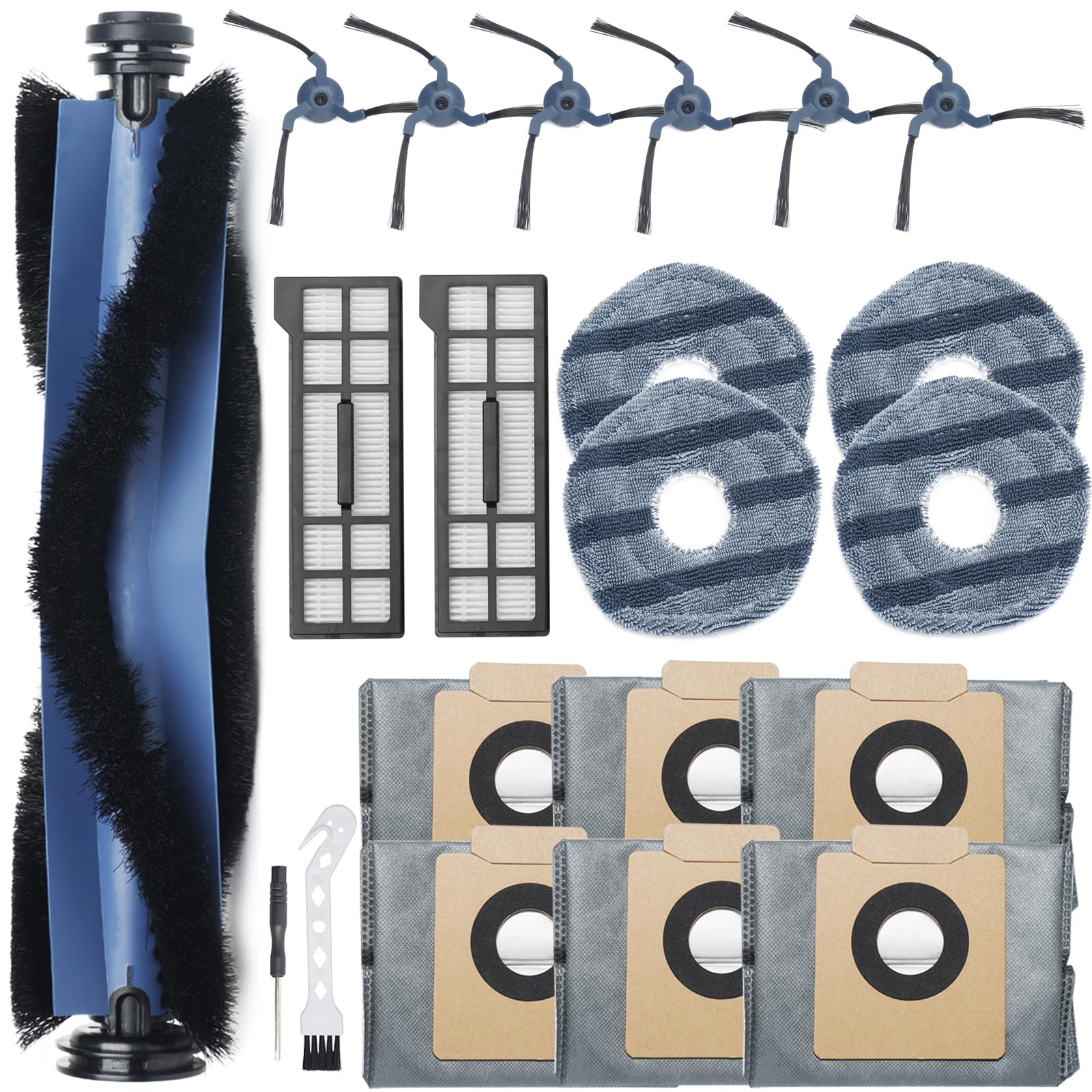 Eufy X10 Pro Omni Replacement Parts Kit - 21Pcs Vacuum Accessories