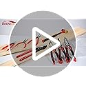 HOUSERAN 8-Piece Plier Set with Case – Non-Slip DIY Hand Tool Kit