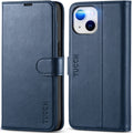 TUCCH iPhone 14 Wallet Case – RFID Blocking PU Leather Flip Cover