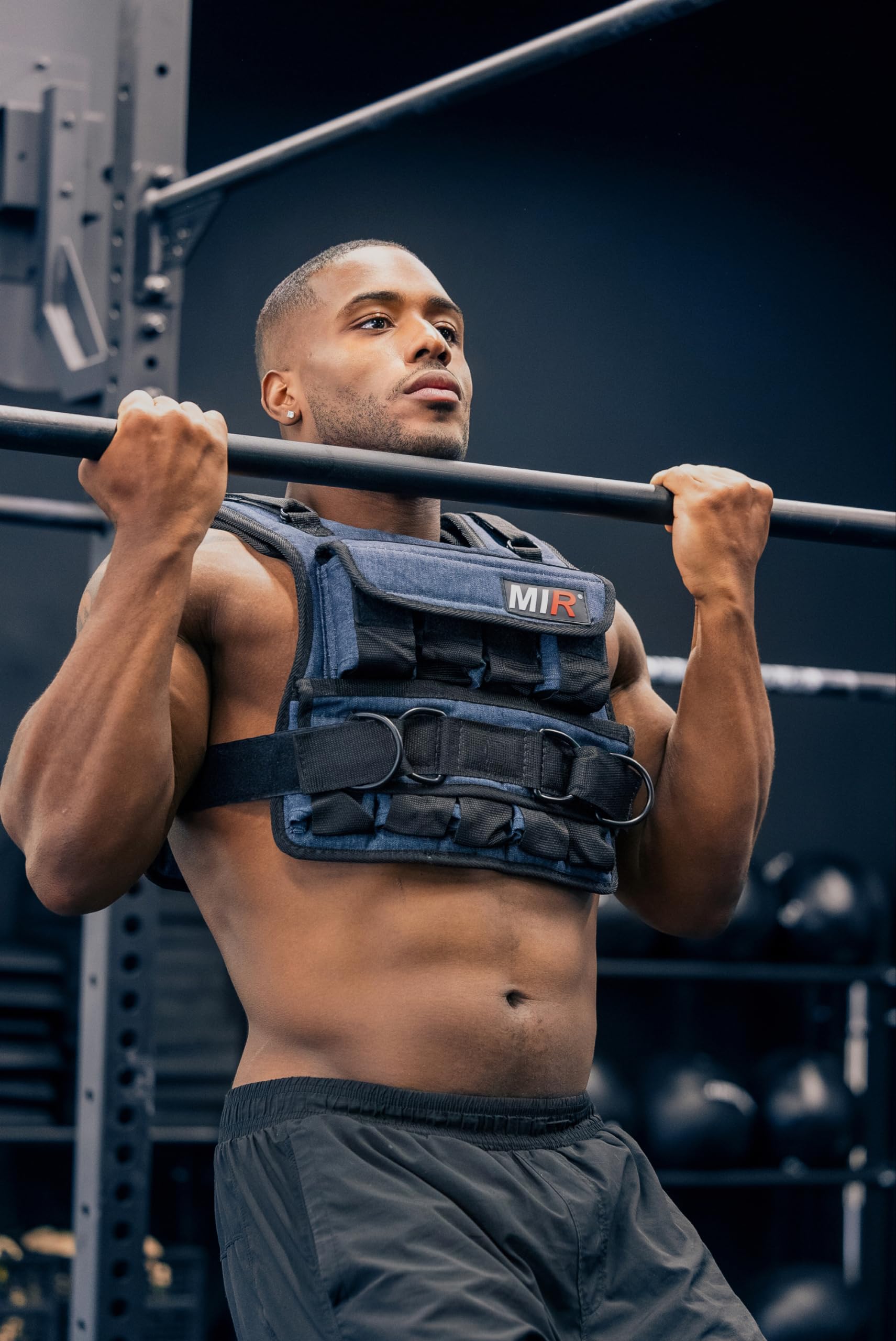 miR Air Flow Adjustable Weighted Vest – 20 lb Washable Fitness Gear