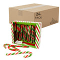 Bonds of London Peppermint Candy Canes - 144g Box (Pack of 24)