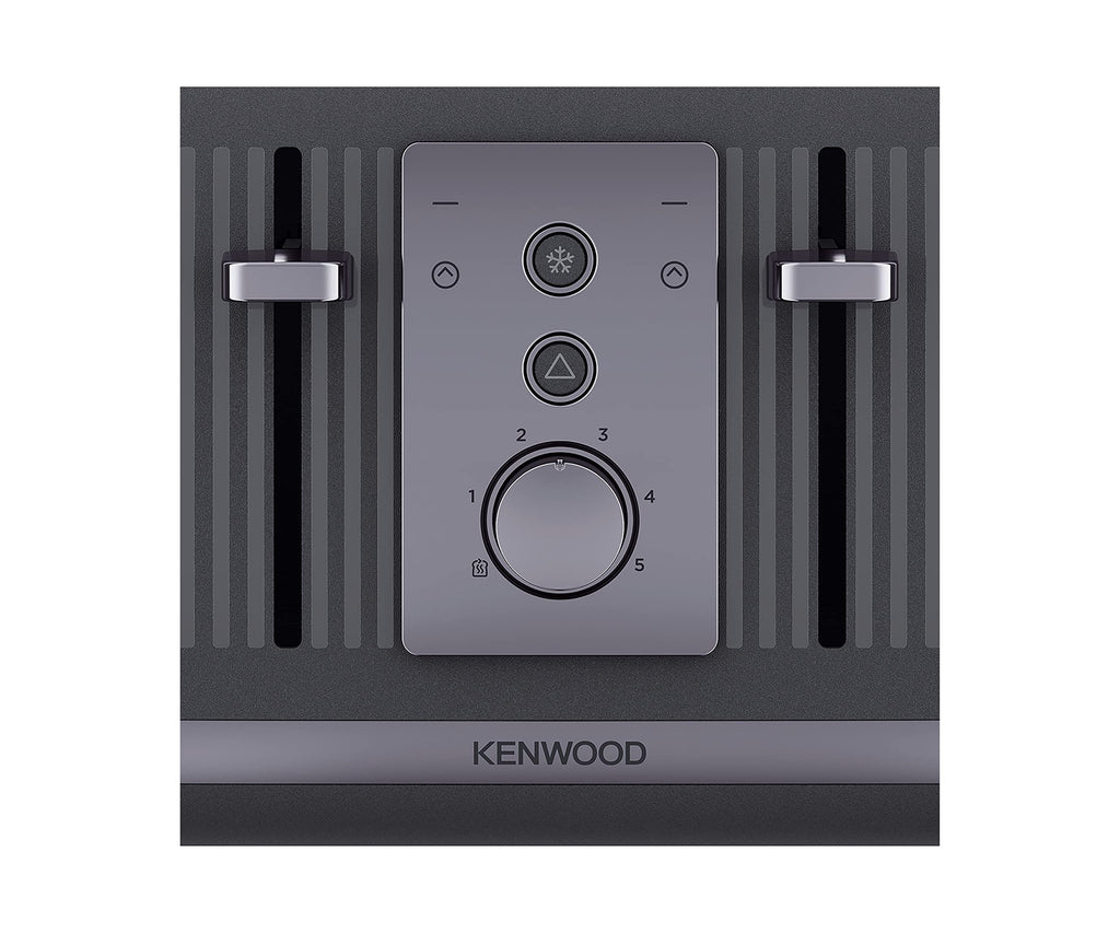 Kenwood Dusk 4-Slot Toaster – 1800W Rapid Toasting, Slate Grey