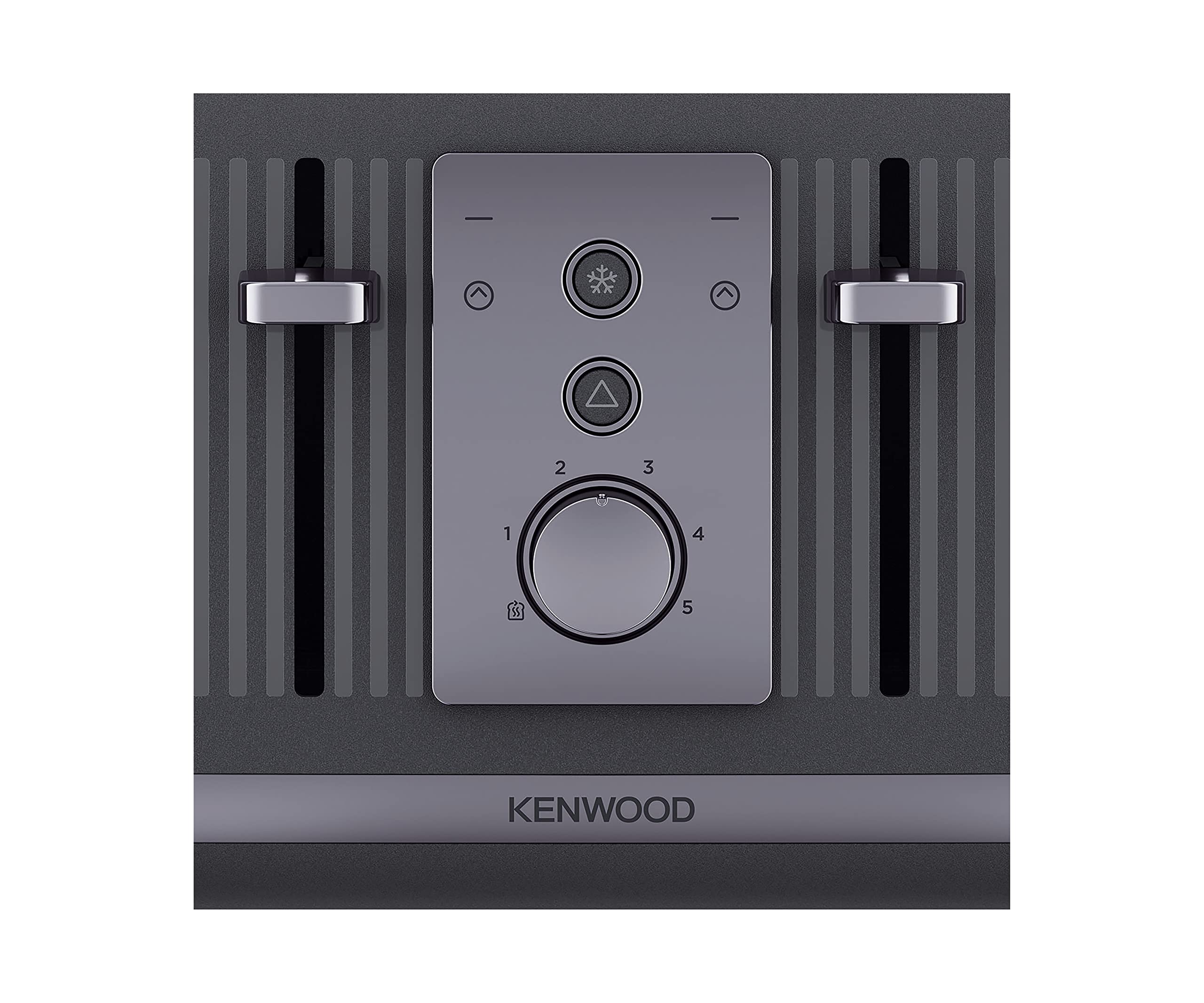 Kenwood Dusk 4-Slot Toaster – 1800W Rapid Toasting, Slate Grey