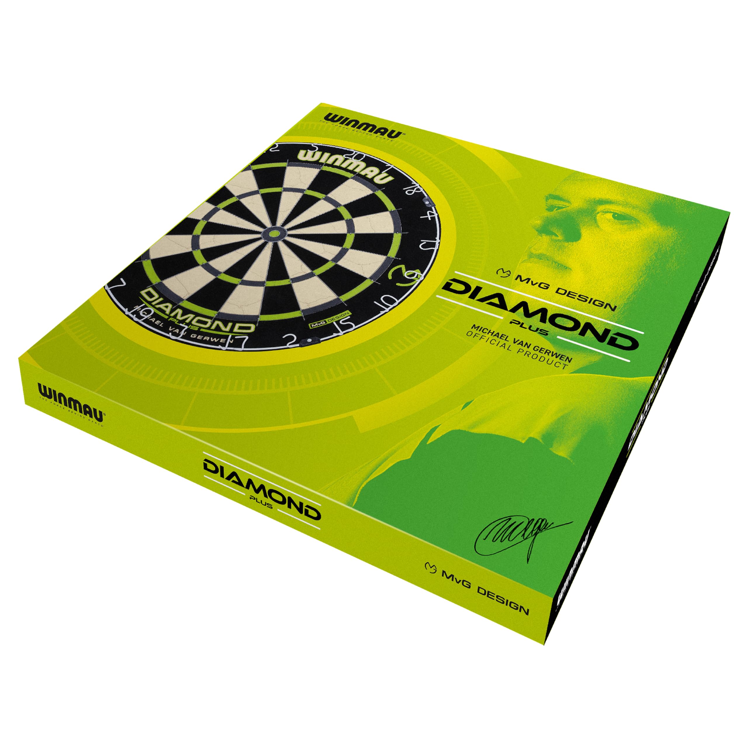 Winmau MvG Diamond Edition Dartboard – Professional Sisal Tournament Board