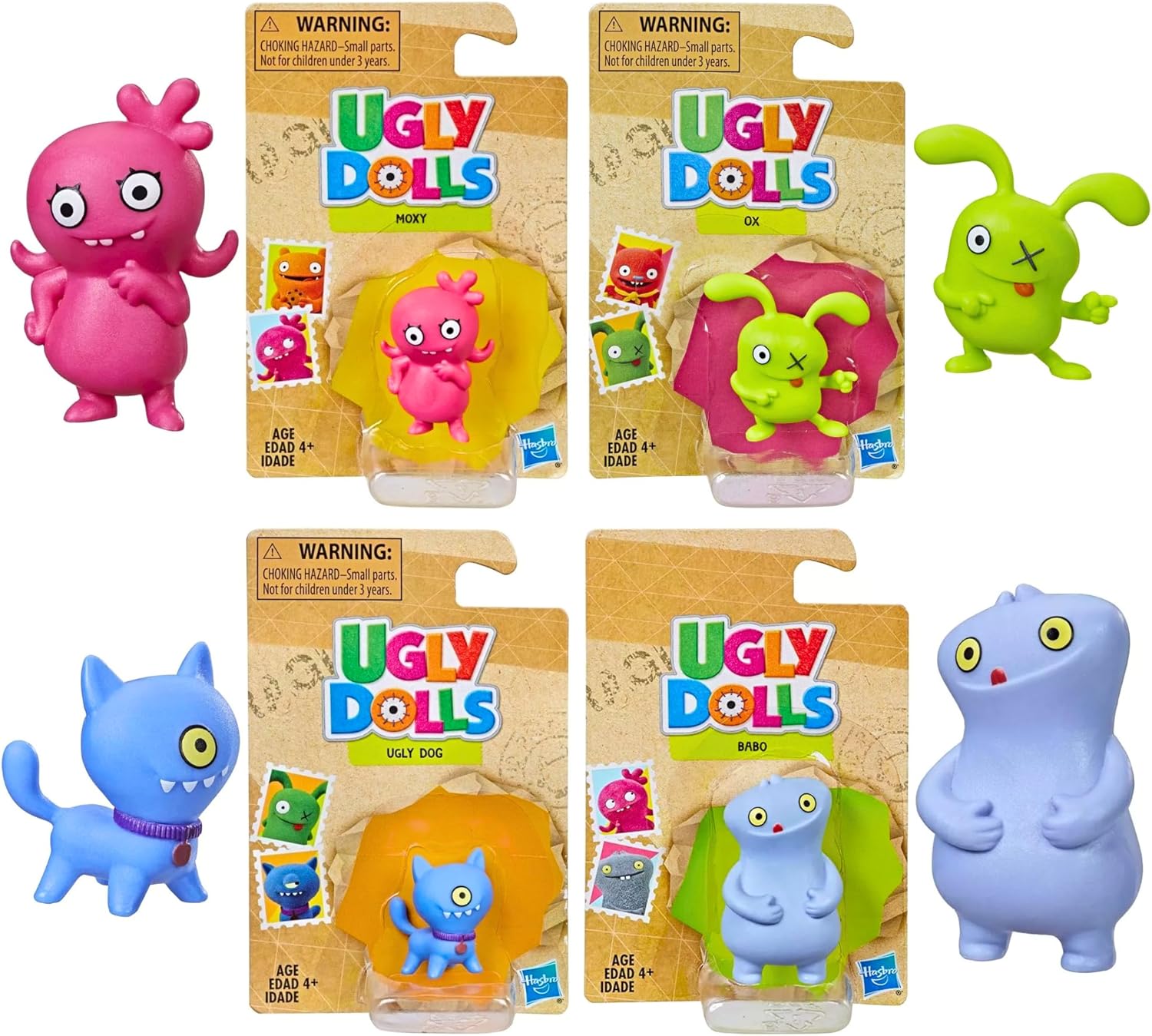 Ugly Dolls Collectible Miniature Figurine by Snaps – Character Toy