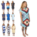 COR Surf Changing Robe - Microfiber Hooded Towel Poncho for Adults & Kids