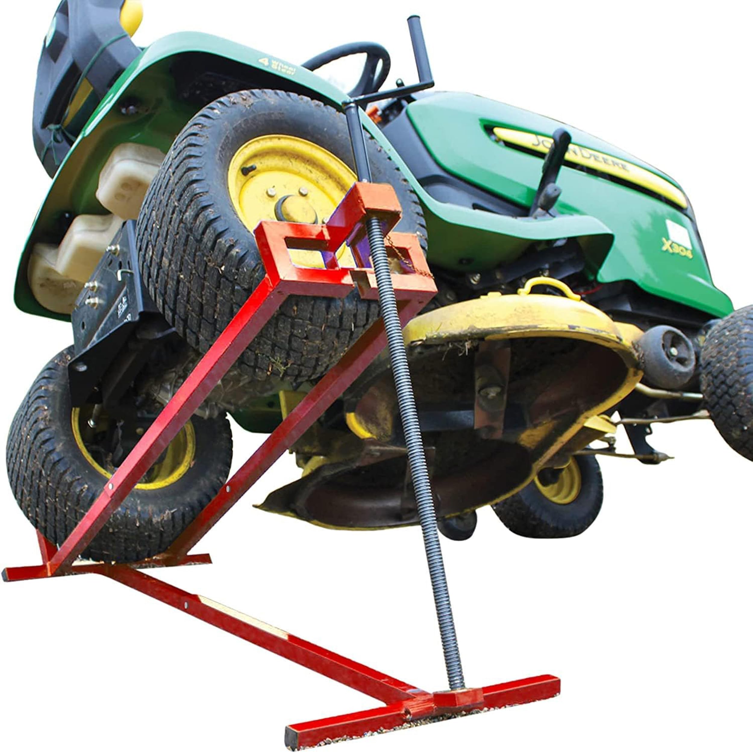 VOUNOT Ride on Mower Jack Lift – 400kg Telescopic Maintenance Jack