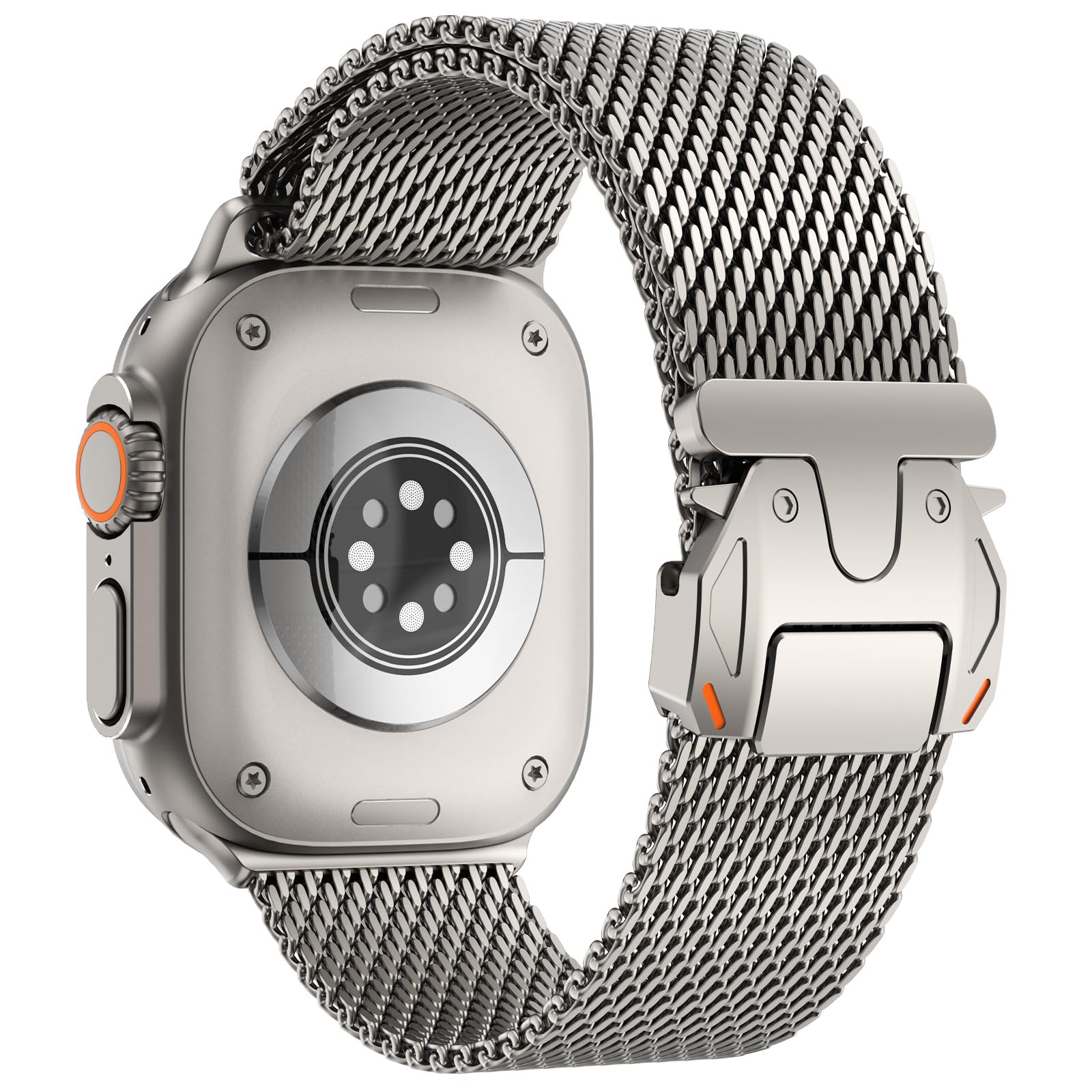 Fullife Milanese Stainless Steel Band for Apple Watch Ultra & Series