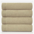 GC Gaveno Cavailia Egyptian Cotton Bath Sheets – 4 Pack Large Towels Mocha