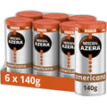 NESCAFÉ Azera Americano Instant Coffee - 140g Tin (Pack of 6)