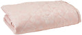 Dreams & Drapes Serene Blossom Jacquard Quilted Bedspread - Blush Pink