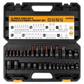 31-Piece Torx Bit Socket Set | S2 Alloy Steel T8-T70 E4-E24