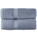 Sue Rossi Egyptian Cotton Hand Towels – 600gsm 2-Pack – Pacific Blue