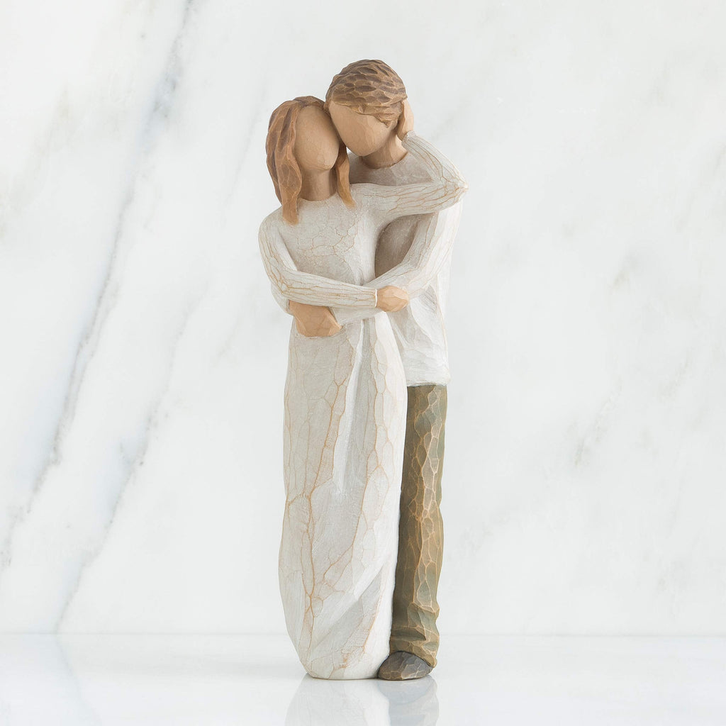 Willow Tree Together Figurine – Hand-Painted Resin Wedding Gift, 9-Inch