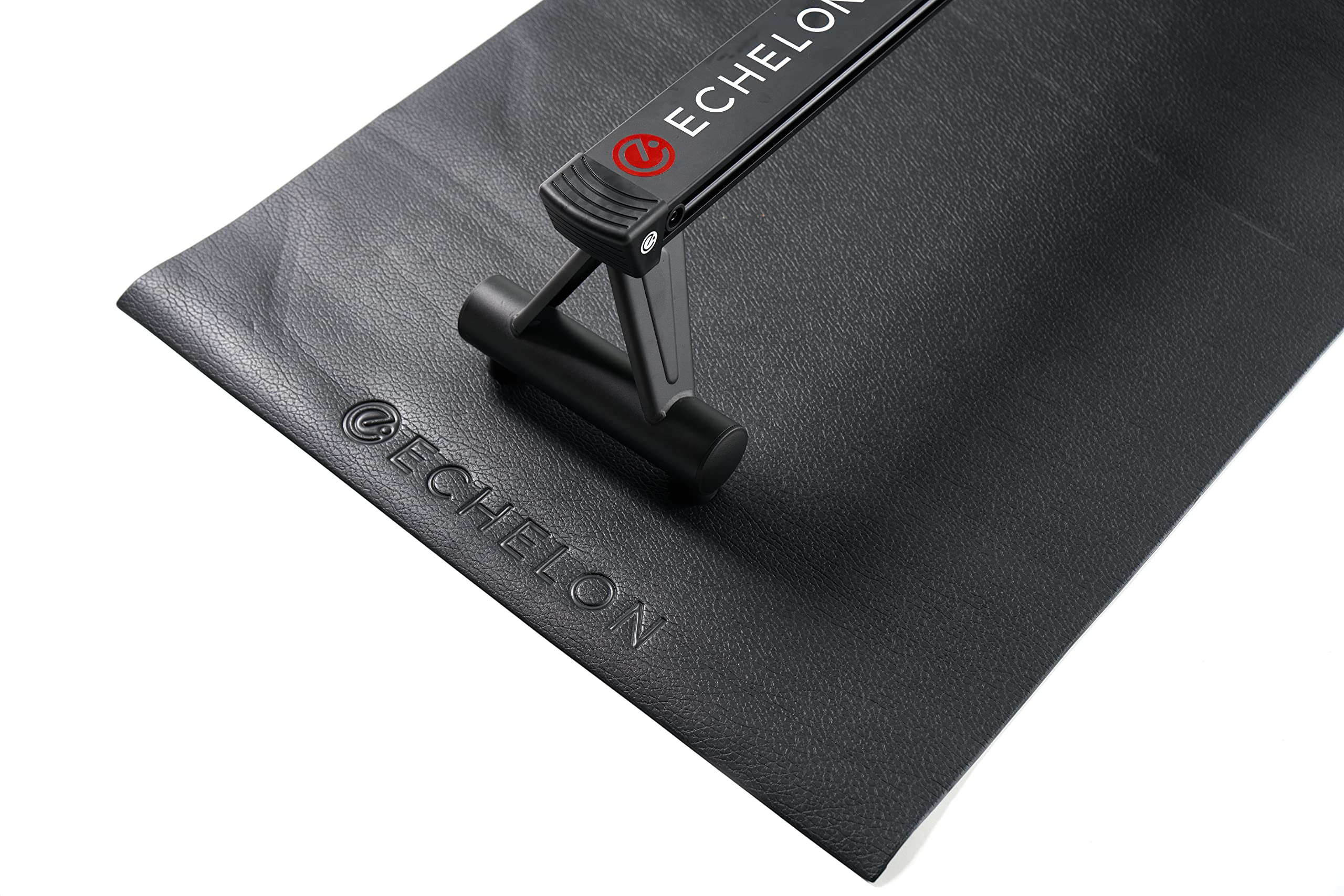 Echelon Fitness Indoor Rower Mat – Durable PVC Floor Protector, Black