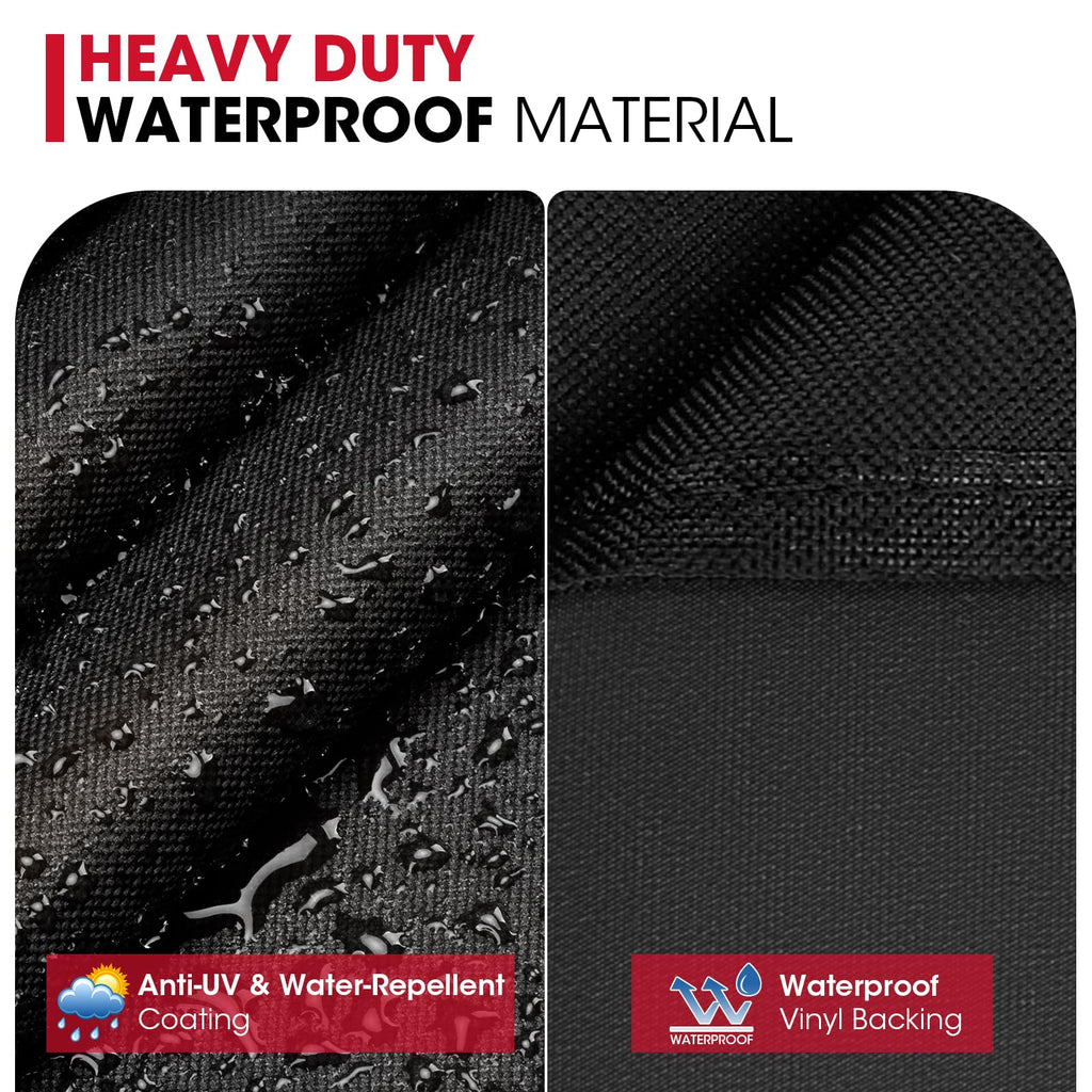 Unicook Heavy Duty Waterproof BBQ Grill Cover | UV Resistant Oxford Fabric