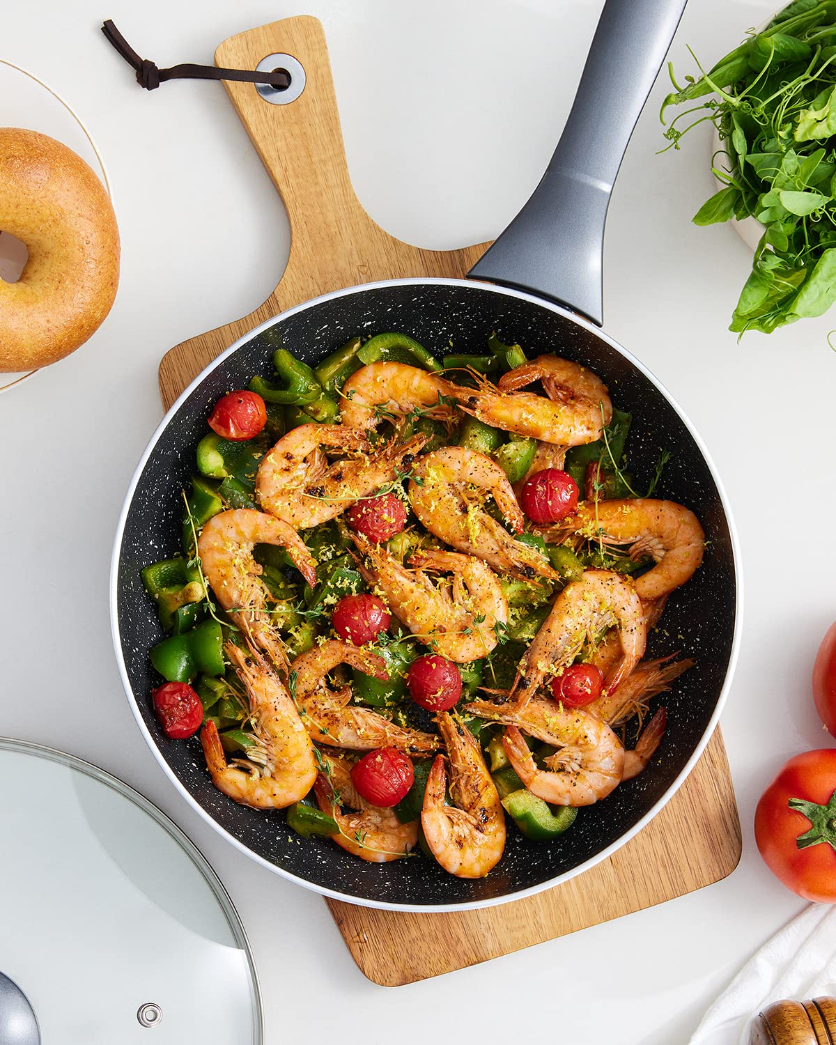 10-Piece Nonstick Cookware Set | Induction Pots and Pans