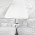 FeelAtHome 12 Inch Bed Bridge Twin to King Converter Kit with Strap
