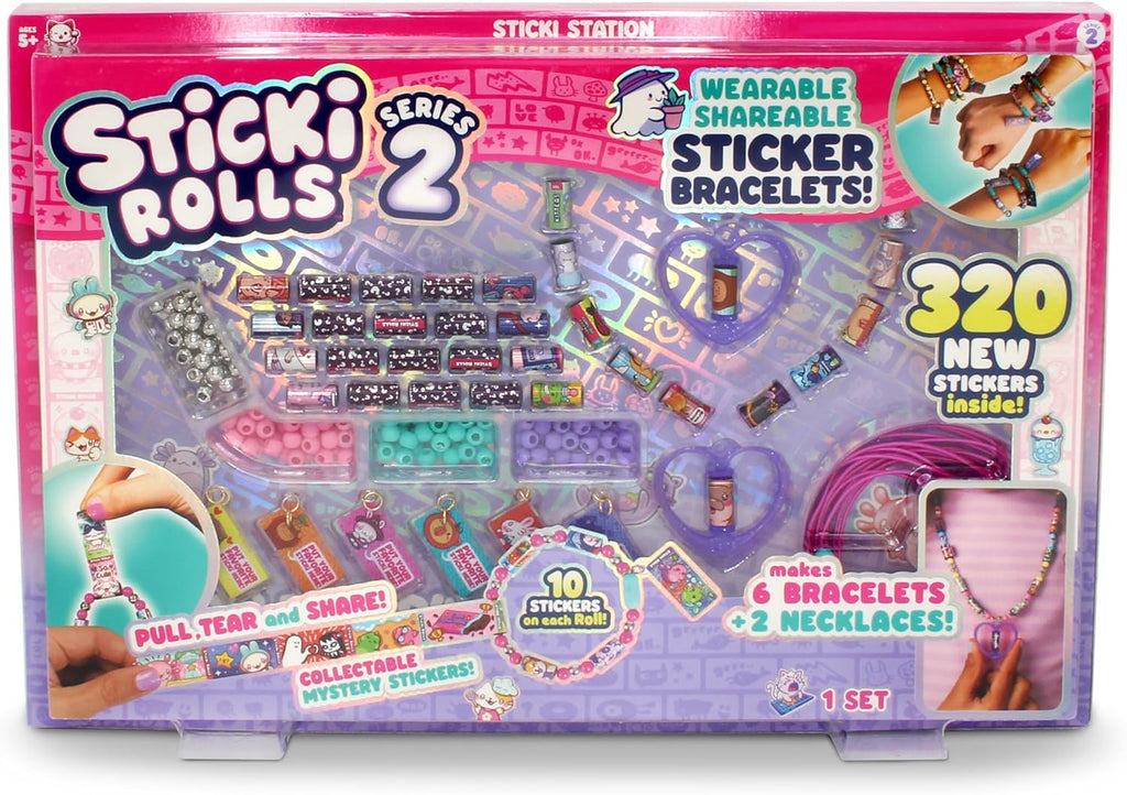 Snaps Sticki Rolls Sticki Station S2 – DIY Kawaii Sticker Jewelry Kit