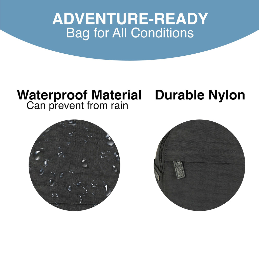 Spirit Jupiter Waterproof Nylon Backpack – Lightweight Convertible Rucksack