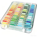 DYHNQE 60 PCS Diamond Art Storage Containers, Bead Storage Box Clear Craft Organiser Plastic Organiser Box for Beads Jewellery Making Diy Tools Small