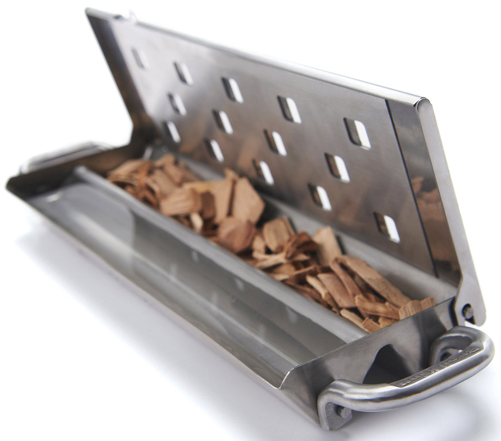 Broil King 60190 Premium Smoker Box – Dual Chamber Stainless Steel