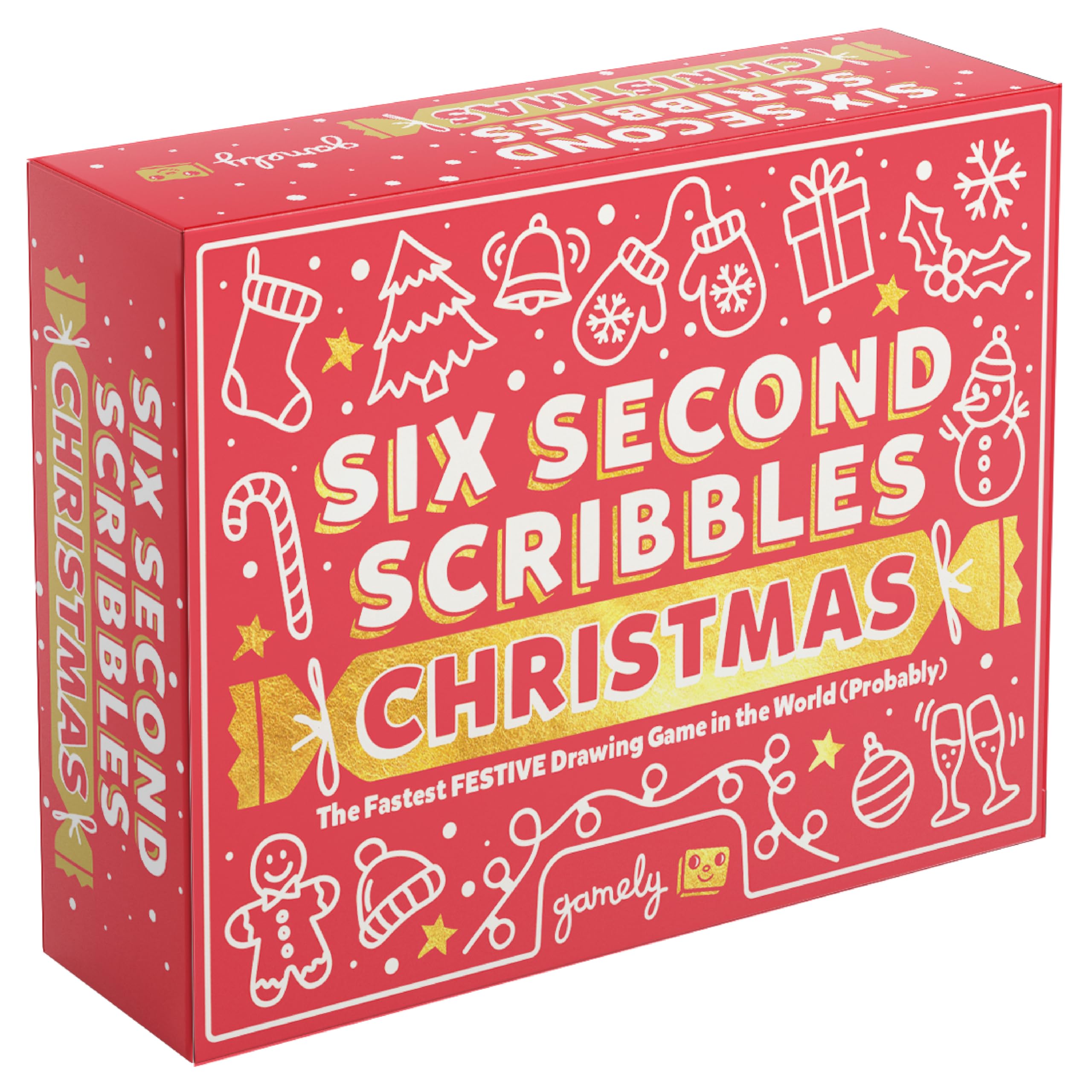Six Second Scribbles Christmas Drawing Game | Festive Family Party Game
