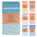 MOMOMUS XXL Fouta Beach Towel – 100% Cotton Sand Free Picnic Blanket