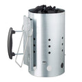 Relaxdays XL Charcoal Chimney Starter | Galvanized Steel BBQ Lighter