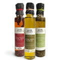 Gran Grans Olive Oil Variety Pack – Extra Virgin & Infused Oils, 3x250g