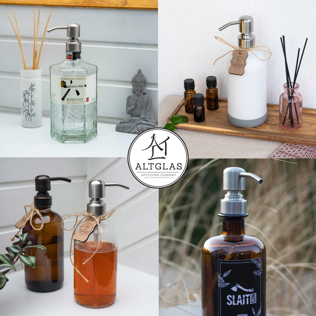 ALTGLAS Stainless Steel Soap Dispenser Pump 'Zagreb' for 28mm Thread Neck - image 2